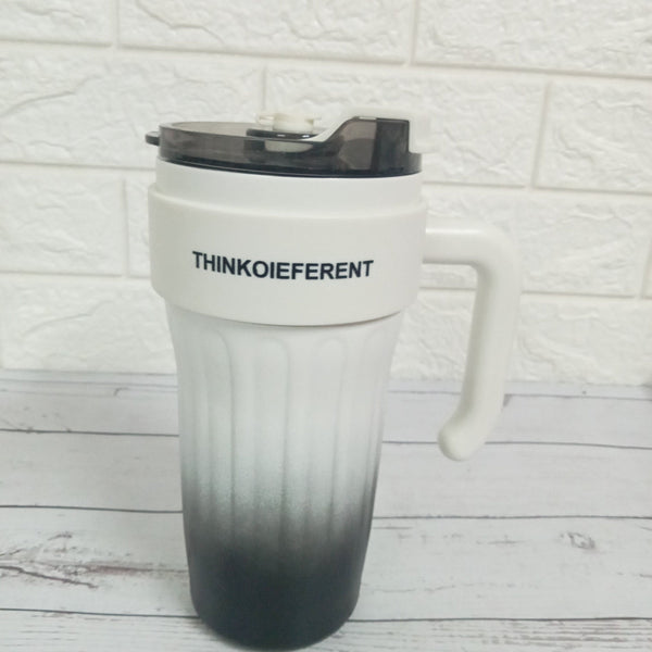 #173 Quirky stainless steel Tumblr-860ML Gradient White [Scratch and Dent]