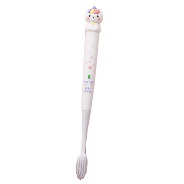 Kawaii Unicorn Kids Kids Toothbrush - Pink - Single Piece