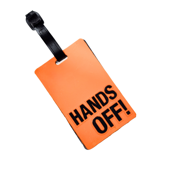 Hands Off! - Luggage Tag
