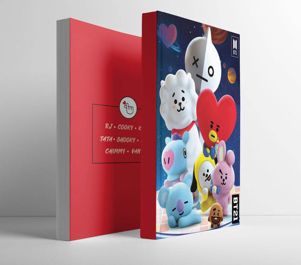 BTS BT21 Notebook - Kawaii BT21 Products in India