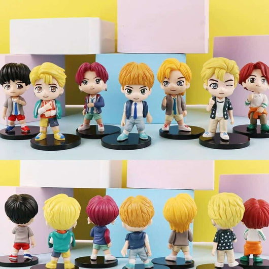 BTS TinyTan POP Rocks Edition Figures Set - BTS Merch in India