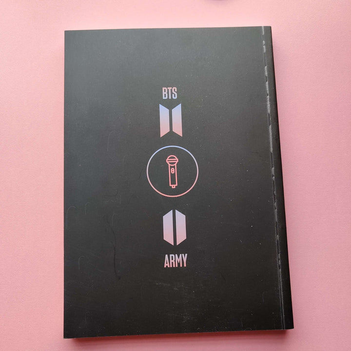 BTS We Are Bulletproof Purple Whale Notebook - BTS Merch in India