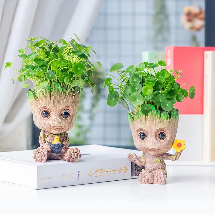 Baby Groot Plant Holder - Kawaii Desk Accessories for your space