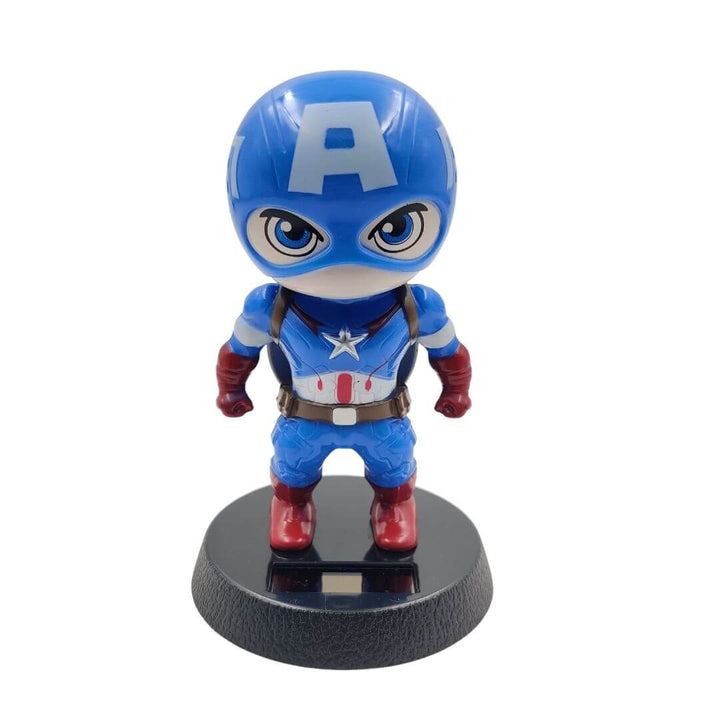 Captain America Solar Bobblehead - Quirky Gifts in India