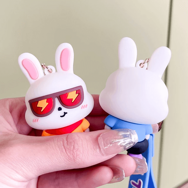 Chibi Rabbit Keychain - Cute and Cool Rabbit Keychains in India