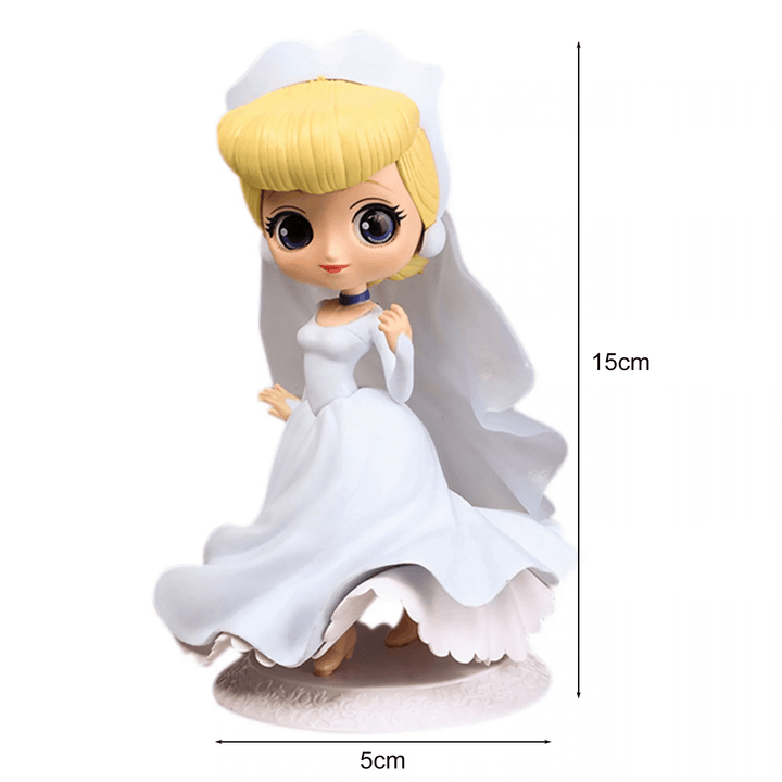 Cinderella Dreamy Style Q Style Action Figure - Kawaii Princess Figurines
