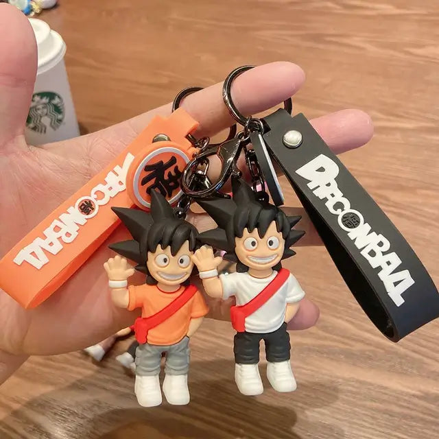 DBZ Goku Keychain - Anime Character Keychains in India
