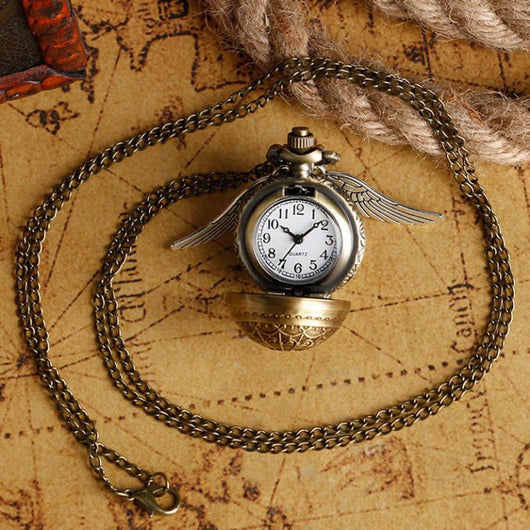 Harry Potter Golden Snitch Pocket Watch - Best Harry Potter Merchandise