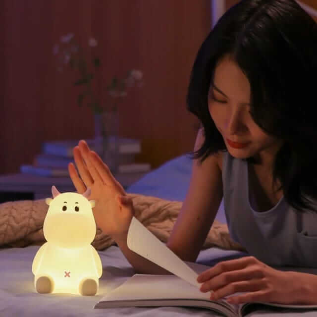 Kawaii Cow Touch Lamp - Amazing Lamps in India