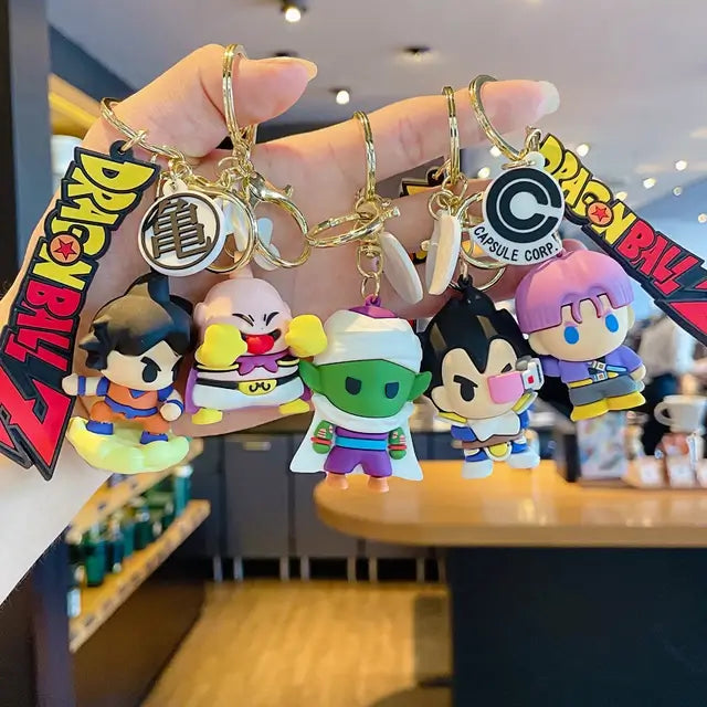 Kawaii Dragon Ball Z Keychain - Quirky Anime Character Keychains