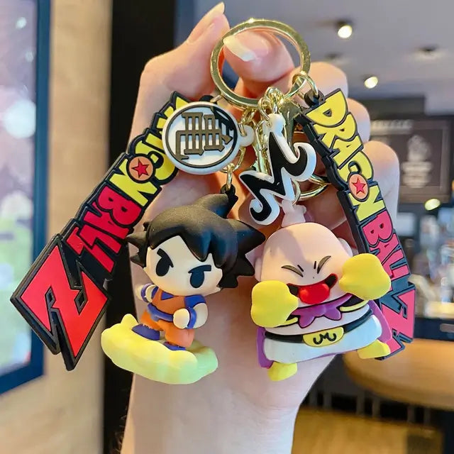 Kawaii Dragon Ball Z Keychain - Quirky Anime Character Keychains