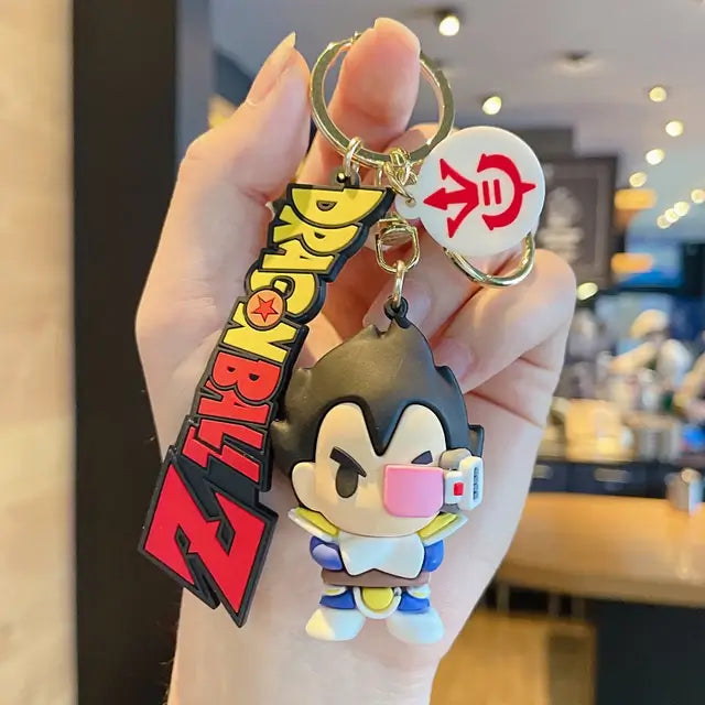 Kawaii Dragon Ball Z Keychain - Quirky Anime Character Keychain