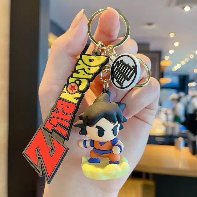 Kawaii Dragon Ball Z Keychain - Quirky Anime Character Keychain
