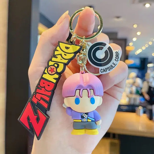 Kawaii Dragon Ball Z Keychain - Quirky Anime Character Keychain