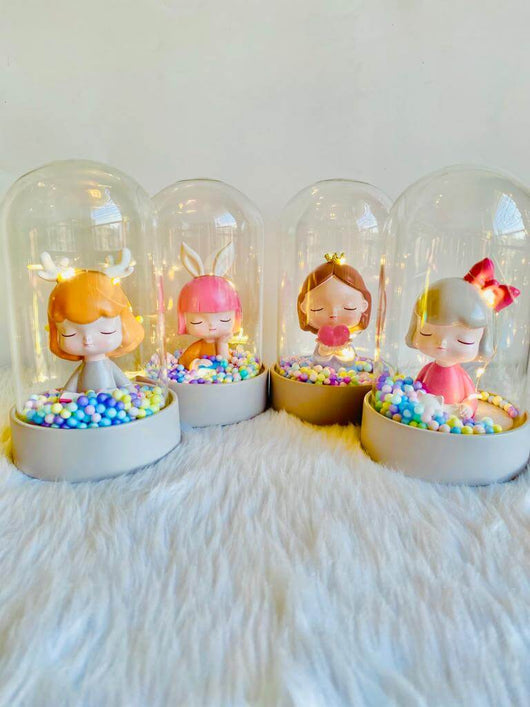 Kawaii Girl Dome Lamp - Beautiful Lamps in India