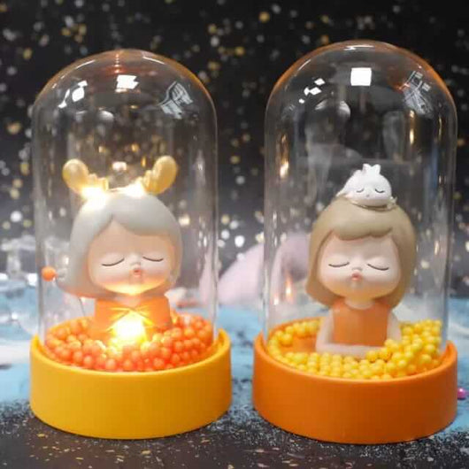 Kawaii Girl Dome Lamp - Beautiful Lamps in India