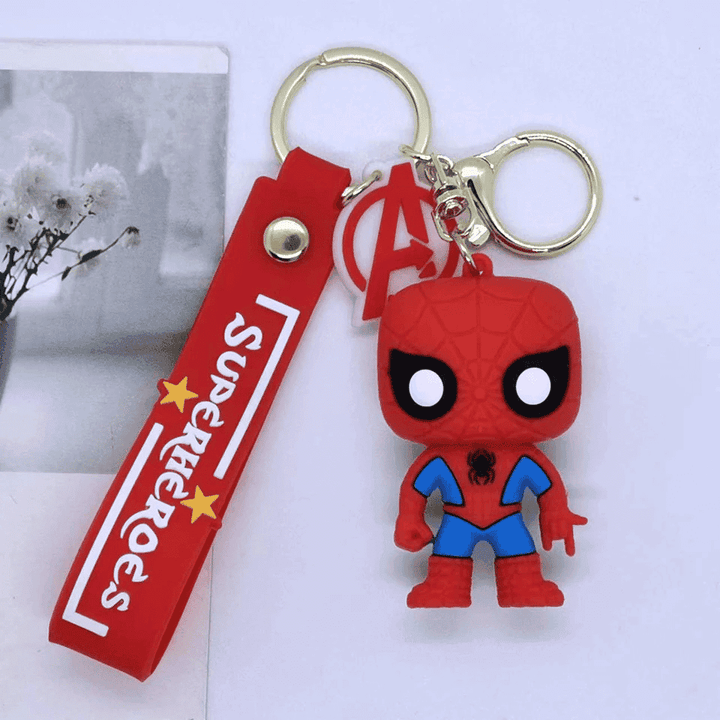 Kawaii Superheroes Keychain - Quirky and Cute Keychains