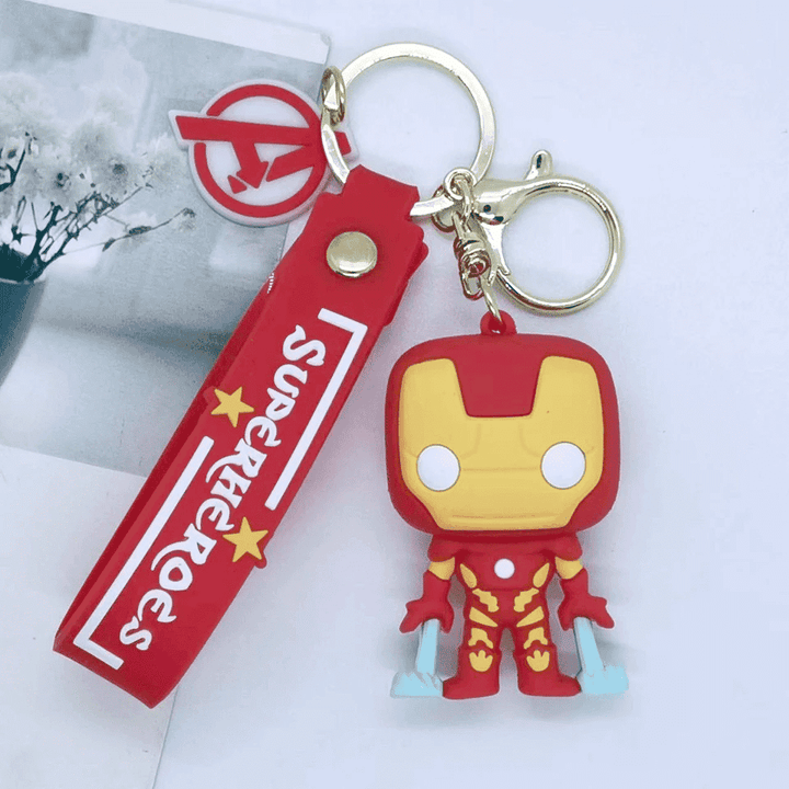 Kawaii Superheroes Keychain - Quirky and Cute Keychains