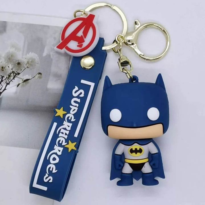 Kawaii Superheroes Keychain - Quirky and Cute Keychains