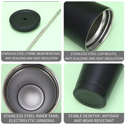 Metal Sipper with Lid and Straw - Best Sippers in India