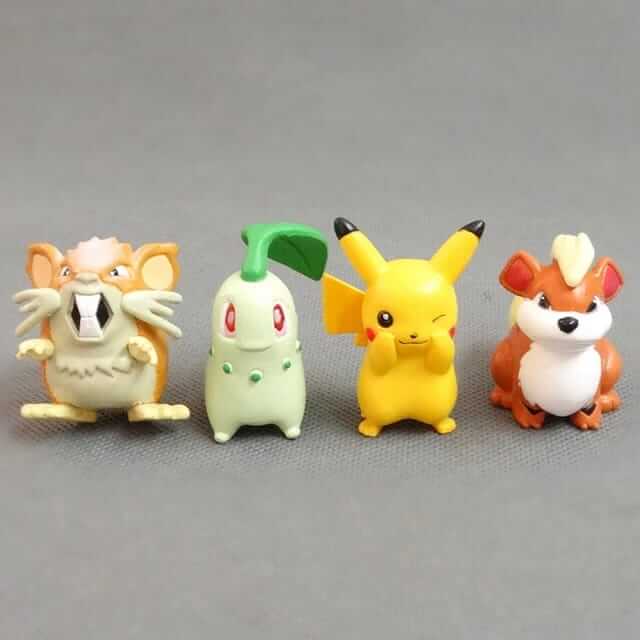 Mini Pokemon Figures Set - Set Of 13 - Best Pokemon Action Figures