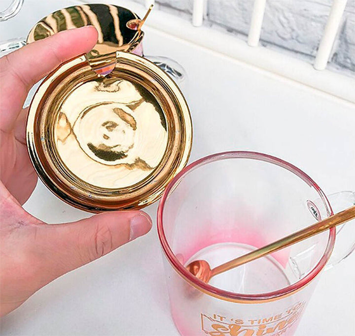 Motivational Glass Mug - Elegant & Stylish Mugs For All Coffee Lovers