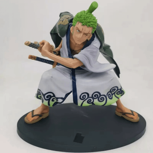 One Piece Wano Kuni Kimono Roronoa Zoro Action Figure