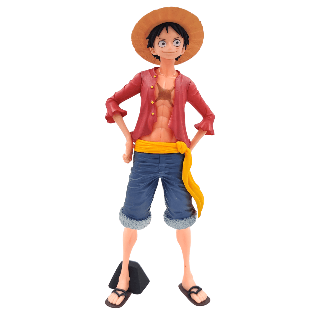 One Piece Grandista Monkey D' Luffy Action Figure - Changeable Heads ...