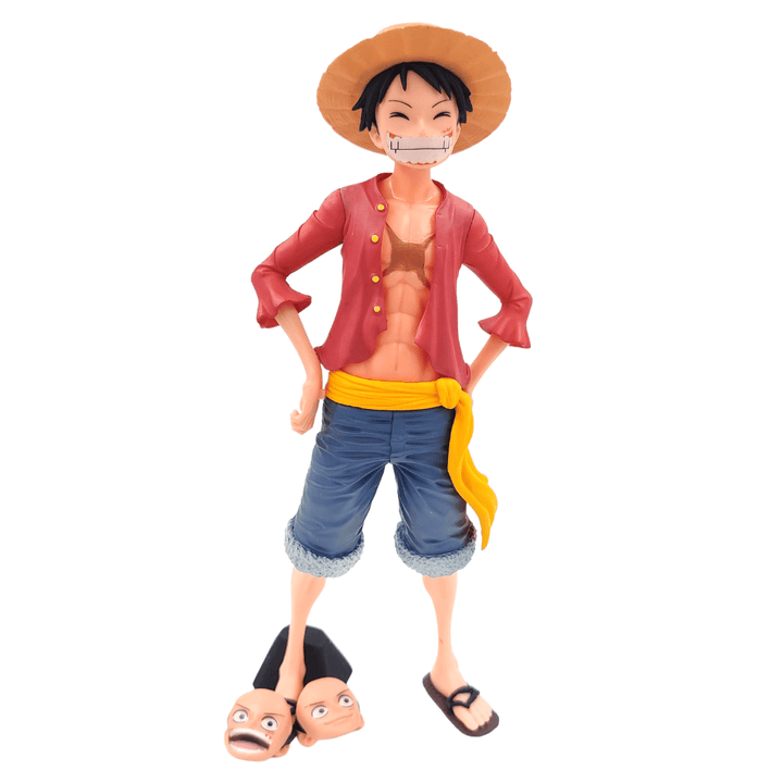 One Piece Grandista Monkey D' Luffy Action Figure - Changeable Heads