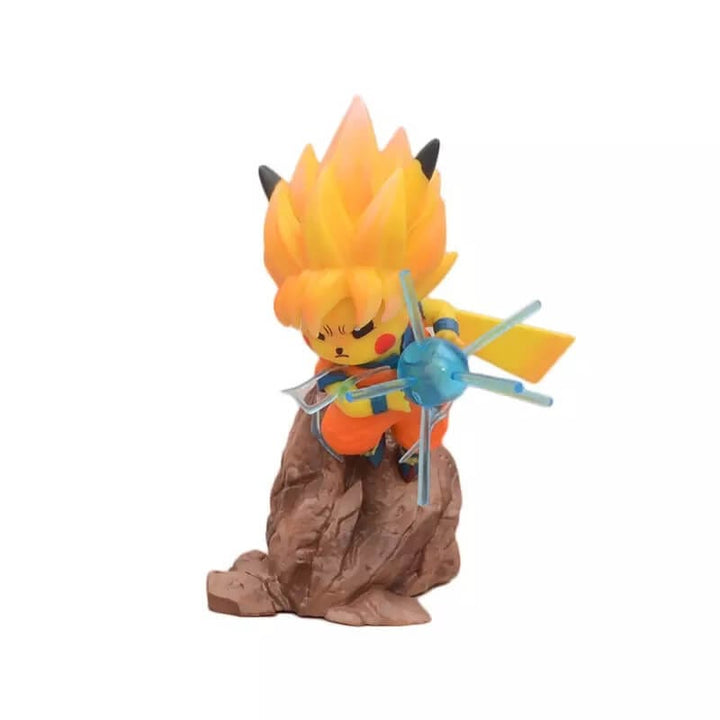 Pikachu Goku Cosplay Figure - Best Anime Figurines in India