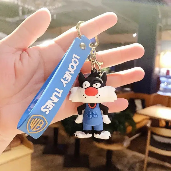 Space Jam Looney Tunes Keychain - Kawaii Keychains in India