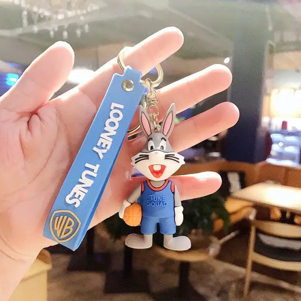 Space Jam Looney Tunes Keychain - Kawaii Keychains in India