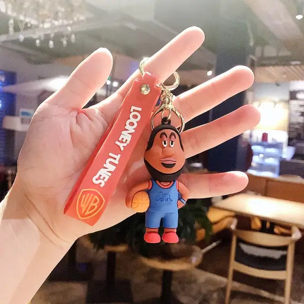 Space Jam Looney Tunes Keychain - Kawaii Keychains in India