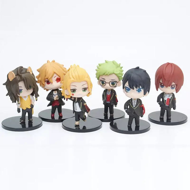 Twisted Wonderland Chibi Figures Set - Set Of 6 - Best Anime Figurines