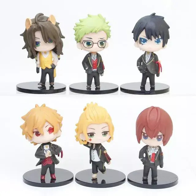 Twisted Wonderland Chibi Figures Set - Set Of 6 - Best Anime Figurines