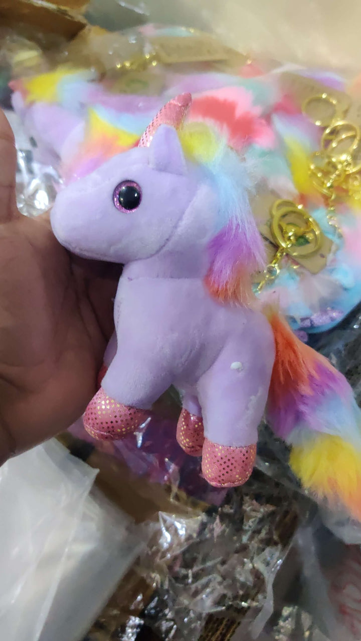 Unicorn Plush Kaychain - Kawaii Soft Toys in India