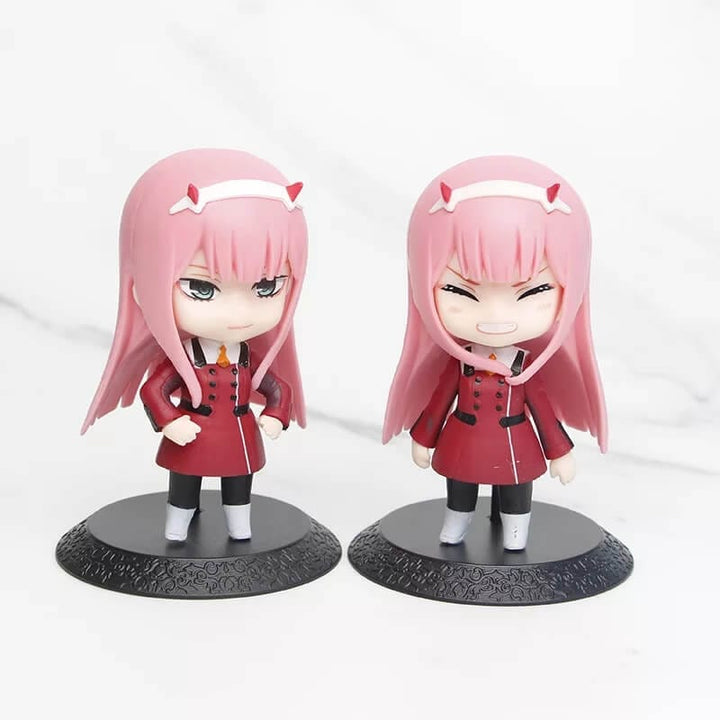 Zero Two Darling In The Franxx Figures - set of 3 - Anime Figurines