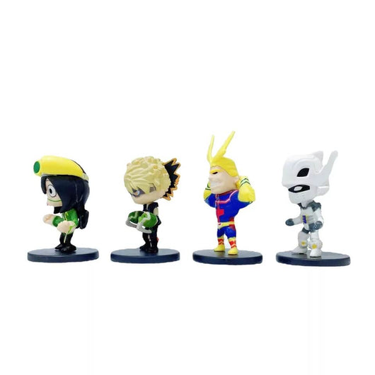 My Hero Academia Mini Action Figures - Set Of 12- Kawaii Anime Figurines