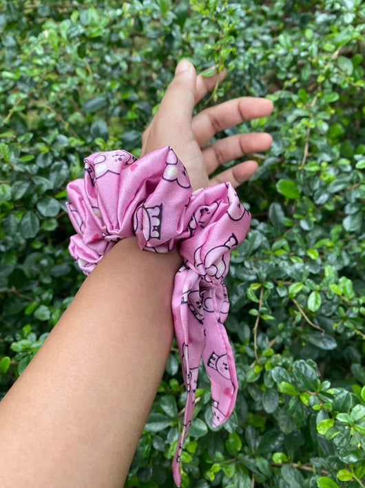 BT21 Bow Scrunchies - BT21 Merchandise in India For BTS Army