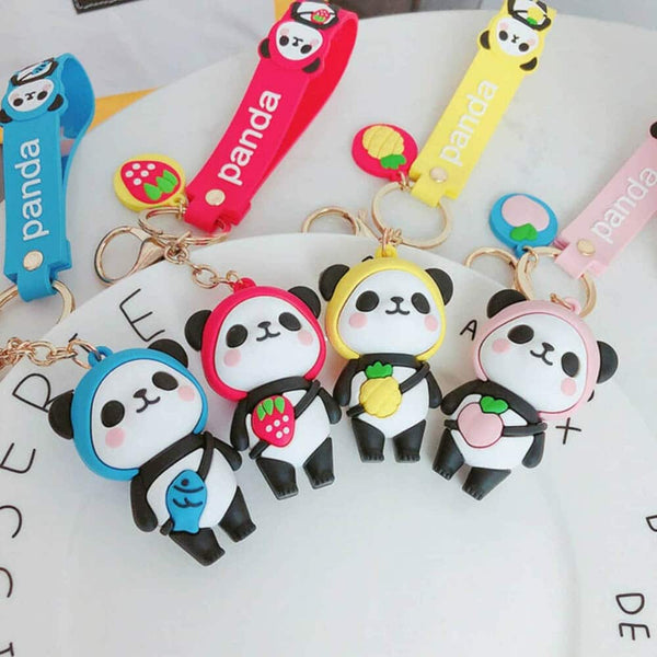 Hooded Panda Keychain - Cute & Quirky Keychain For All Panda Lovers