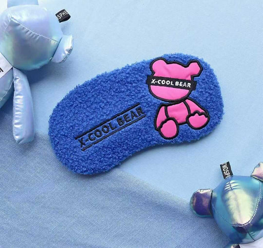 Furry Cool Bear Gel Eye Mask - Cute & Quirky Eye Masks In India