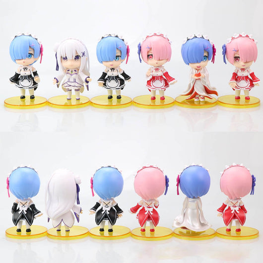 Re:Zero − Starting Life in Another World Chibi Figures Set