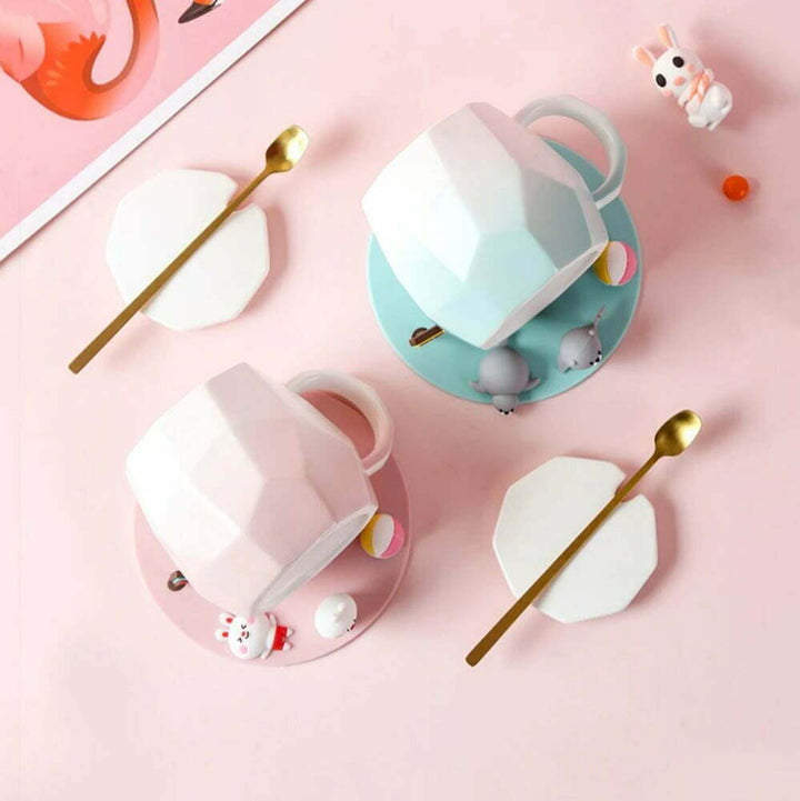 Animal Beach Vibe Mug - Quikry & Kawaii Coffee Mugs in India