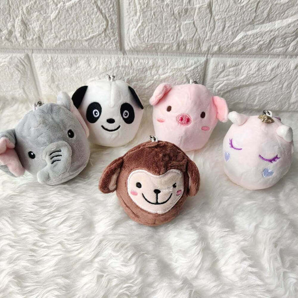 Animal Stressbuster Squishy Keychain - Cute & Quirky Keychains in India
