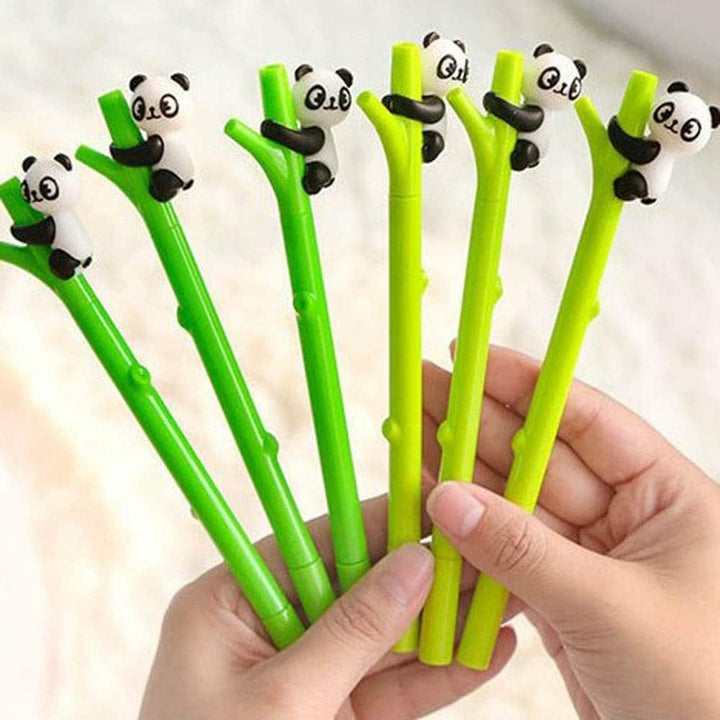 Bamboo Panda Gel Pen - Kawaii Pens in India for Kawaii Stationery Haul