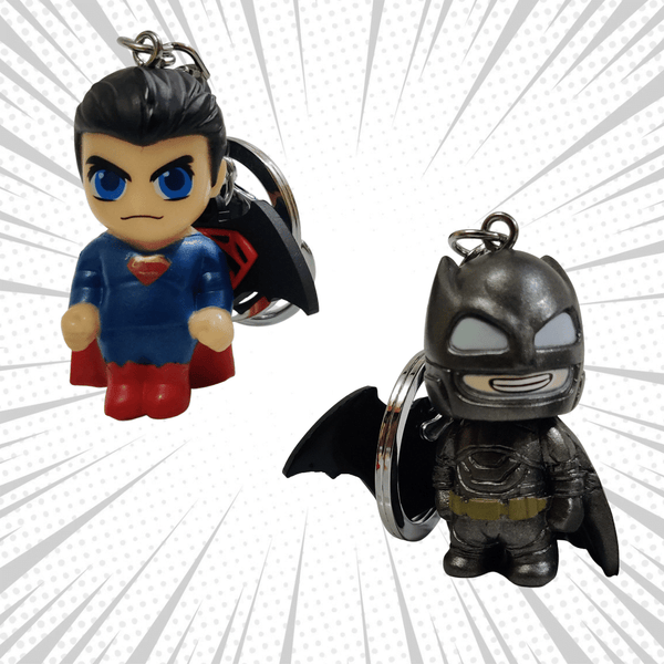 Batman vs Superman Keychain - Perfect Gift For All Superhero Fans