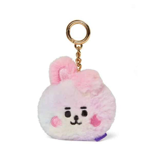 BT21 Baby Rainbow Fur Bagcharm - Cooky
