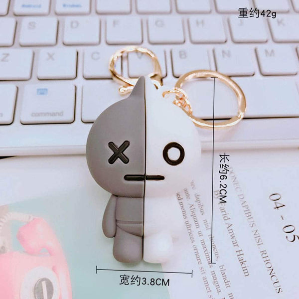 BT21 Golden Keychain - Cute & Quirky BT21 Merch For BTS Army