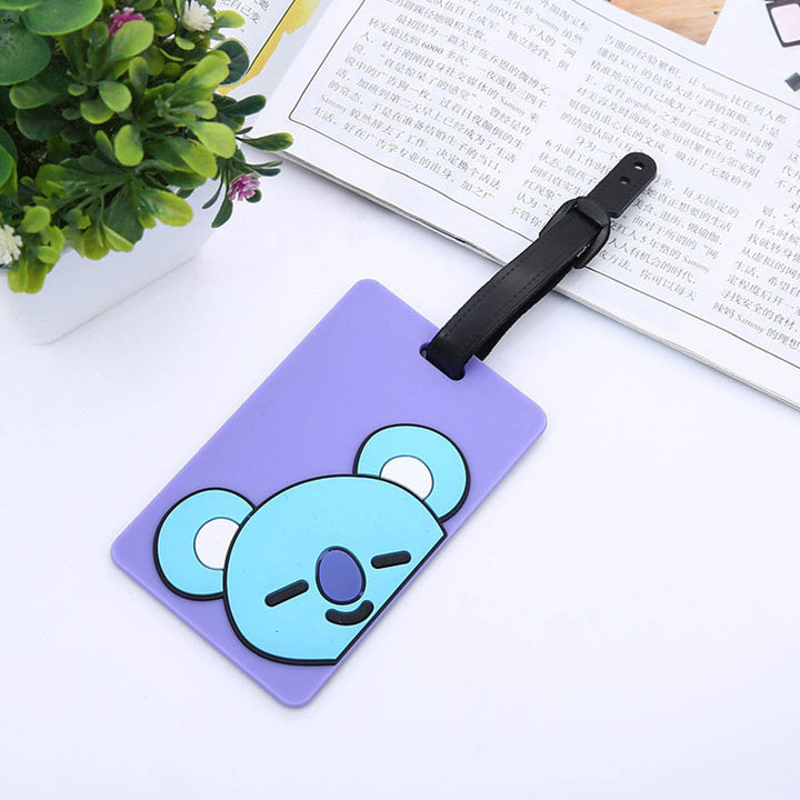 BT21 Luggage Tag - Quirky BT21 Merchandise in India for BTS Army