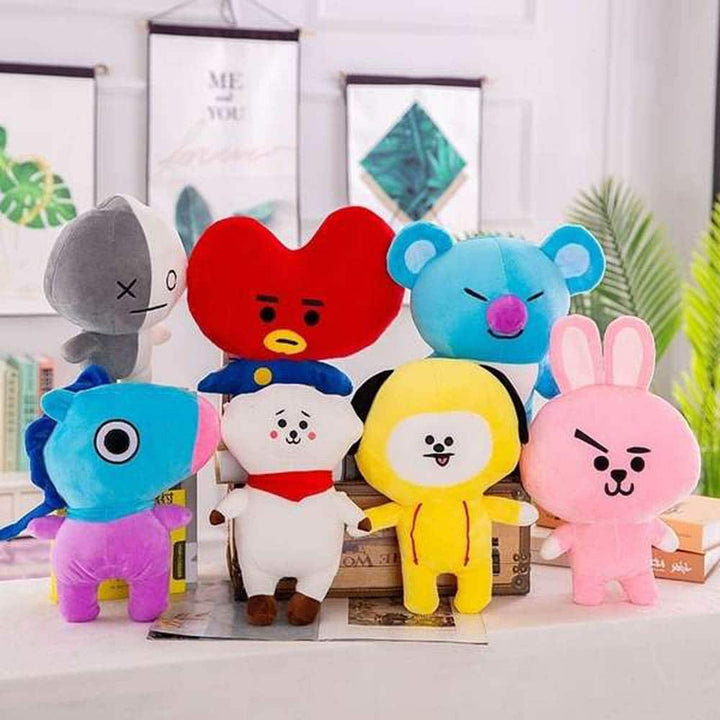 BT21 Plush Standing Doll - BT21/BTS Merchandise in India for BTS ARMY